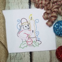 Nutcracker Mouse Machine Embroidery Design